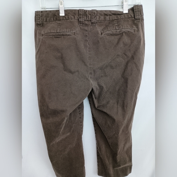 GAP Women's Brown Casual Cropped Capris (#1,440) - Picture 6 of 7